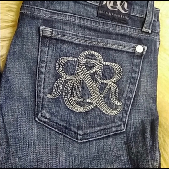 Rock & Republic Denim - Rock & Republic dark wash bootcut jeans. Size 31